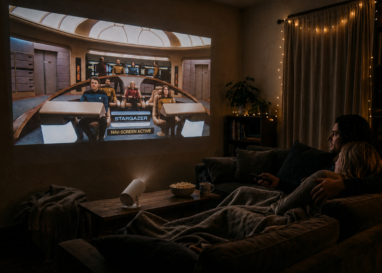 Yumera HY300 Portable Smart Projector